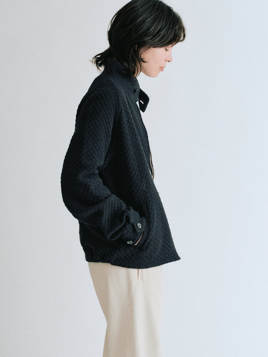 OLD FOLK HOUSE Rope Jacket ブラック Rope Jacket - OLD FOLK HOUSE Official Website