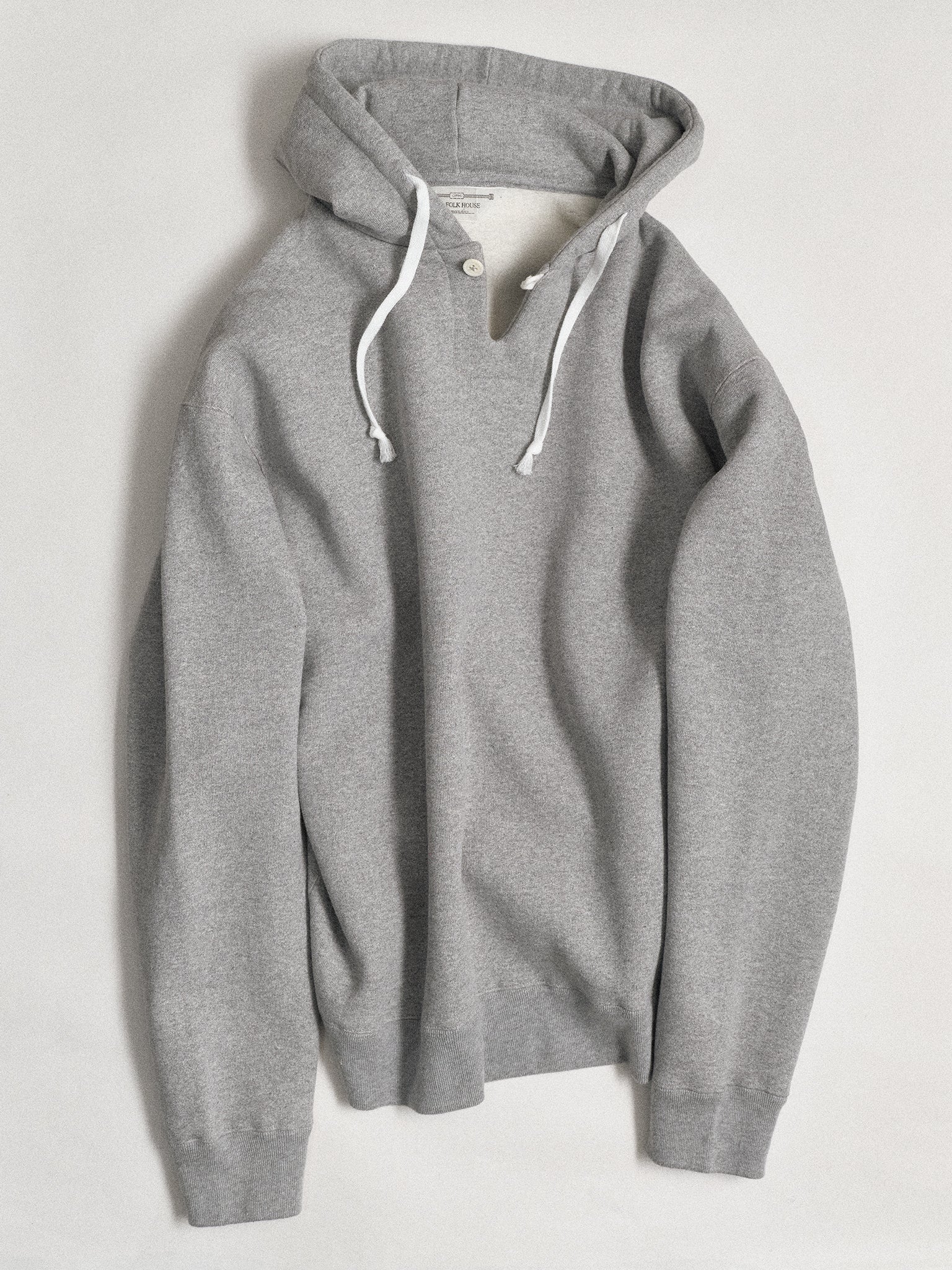 Skipper Sweat Hoodie Heather Gray – OLD FOLK HOUSE