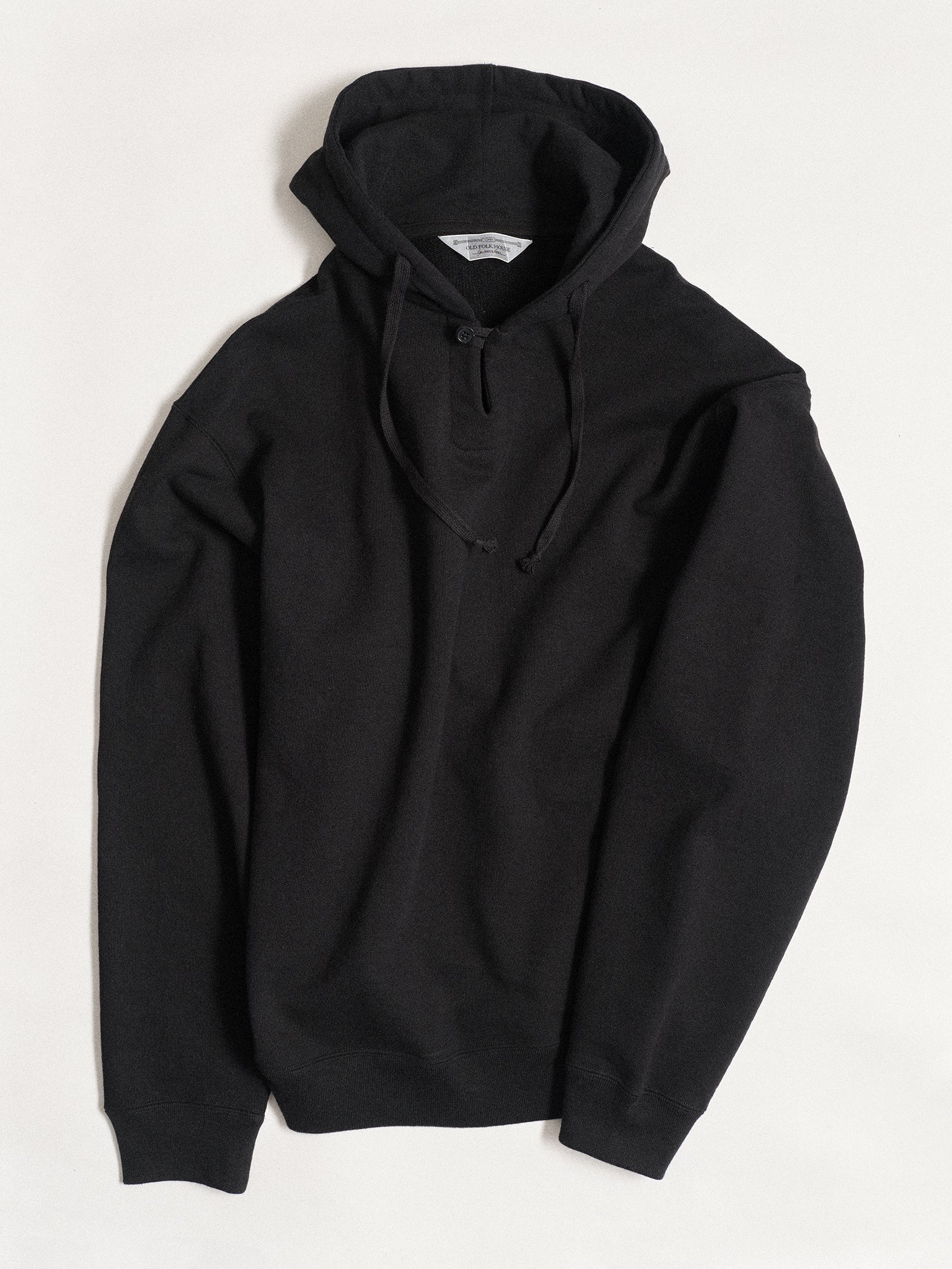 Skipper Sweat Hoodie Black – OLD FOLK HOUSE