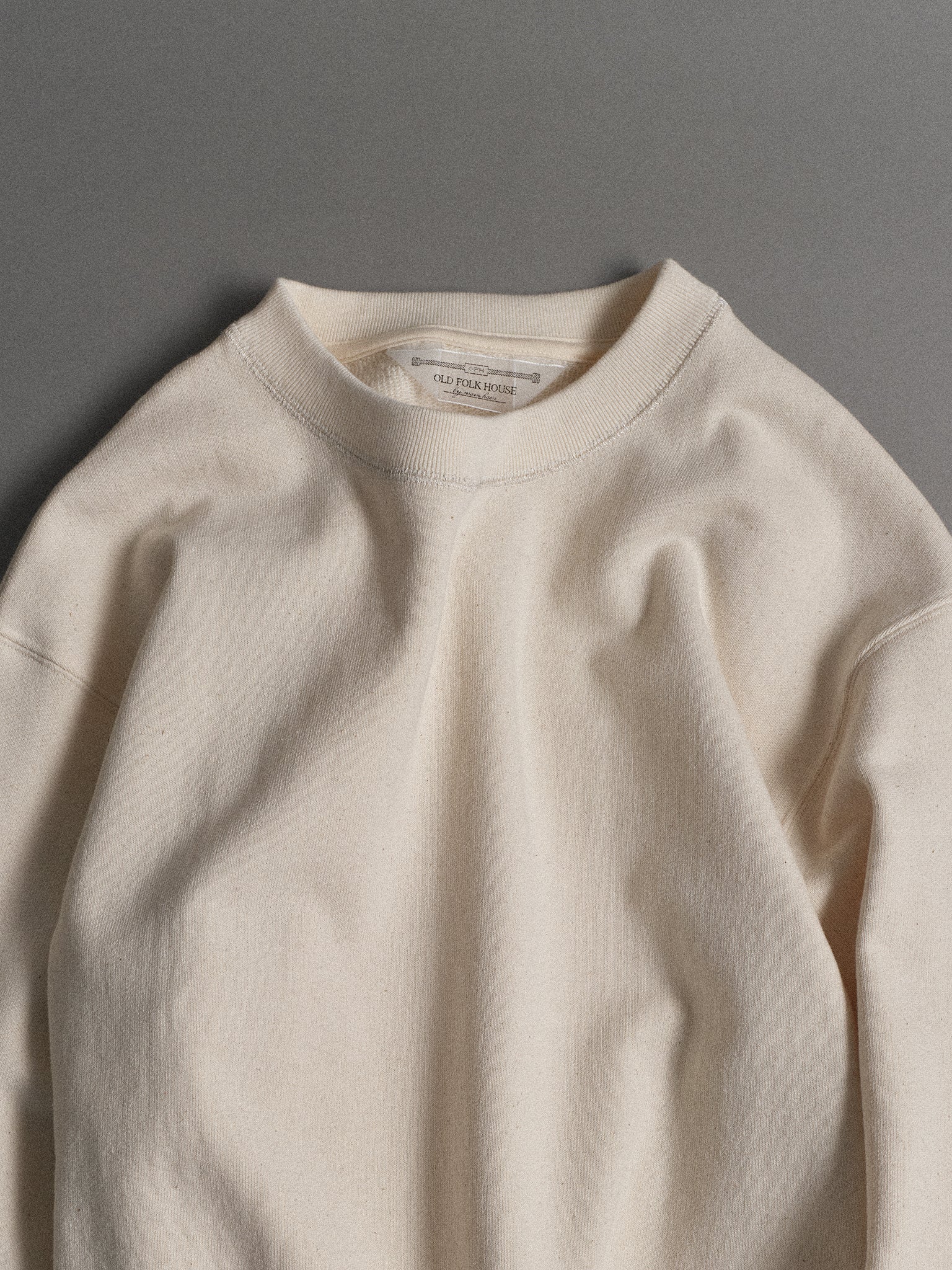 Jewelry Sweatshirt Natural – OLD FOLK HOUSE