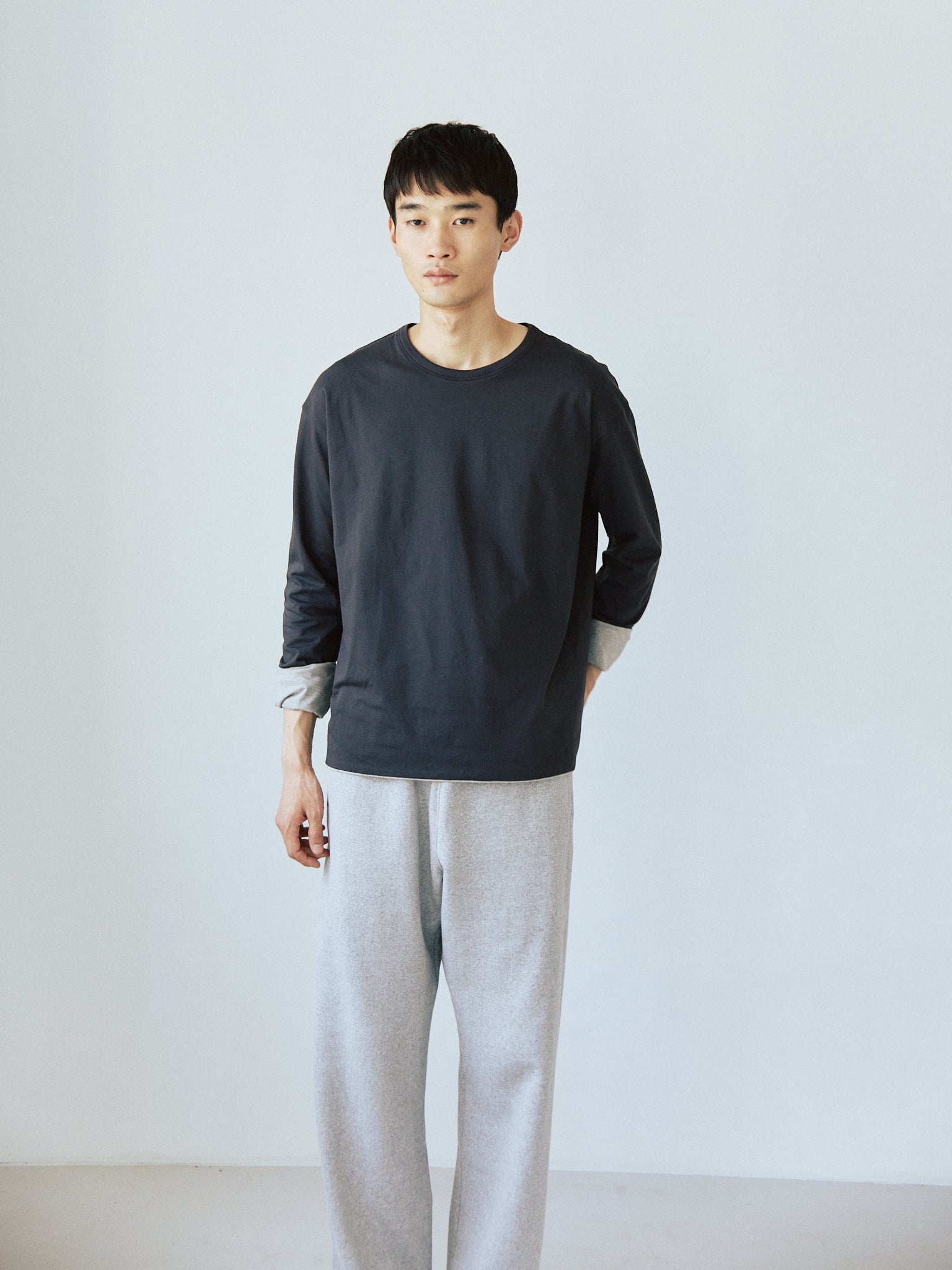トップス OLD FOLK HOUSE Reversible Long-Sleeve Reversible Long-Sleeve – OLD FOLK HOUSE