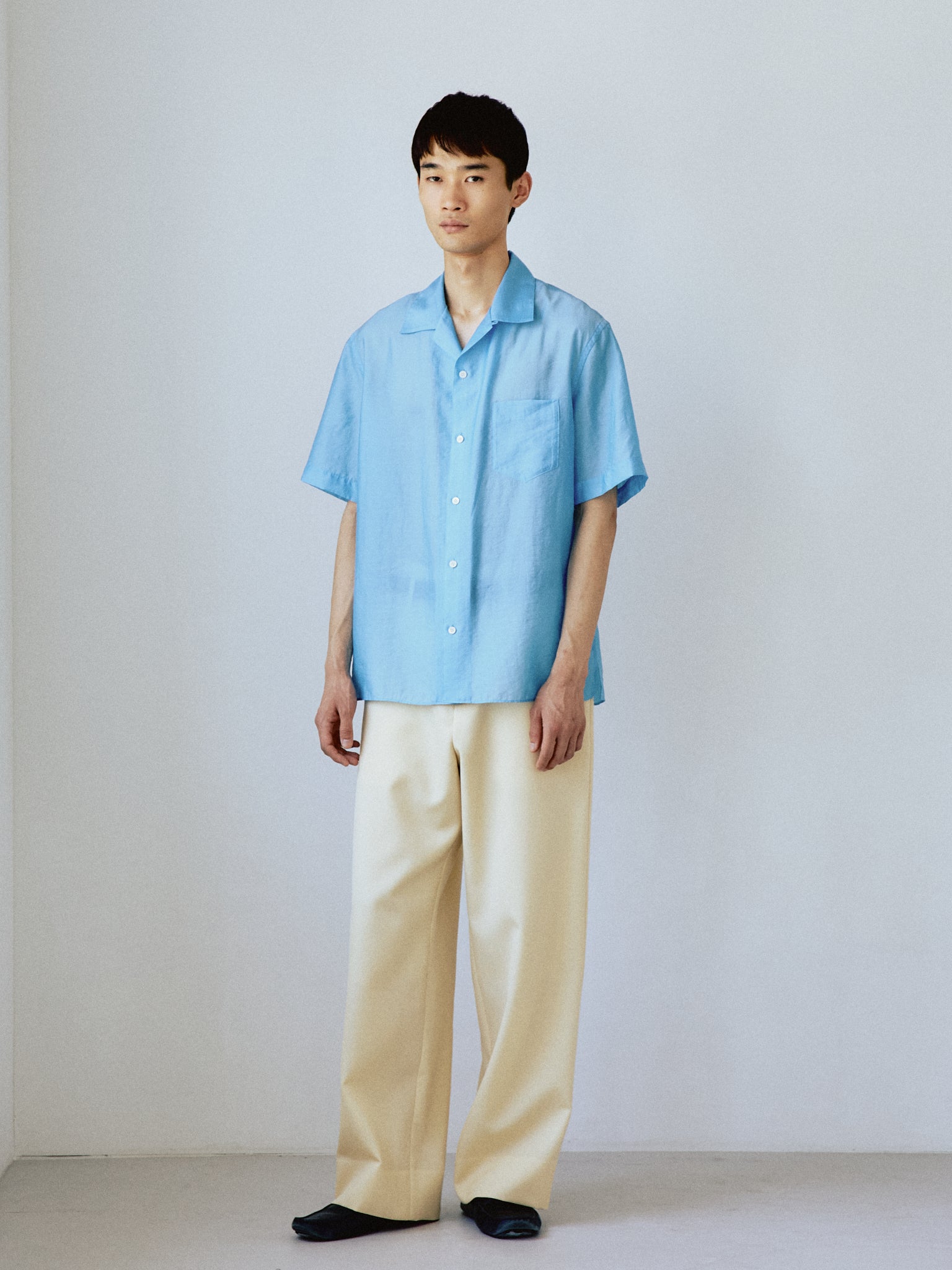Lyocell & Nylon Sheer Shirt – OLD FOLK HOUSE