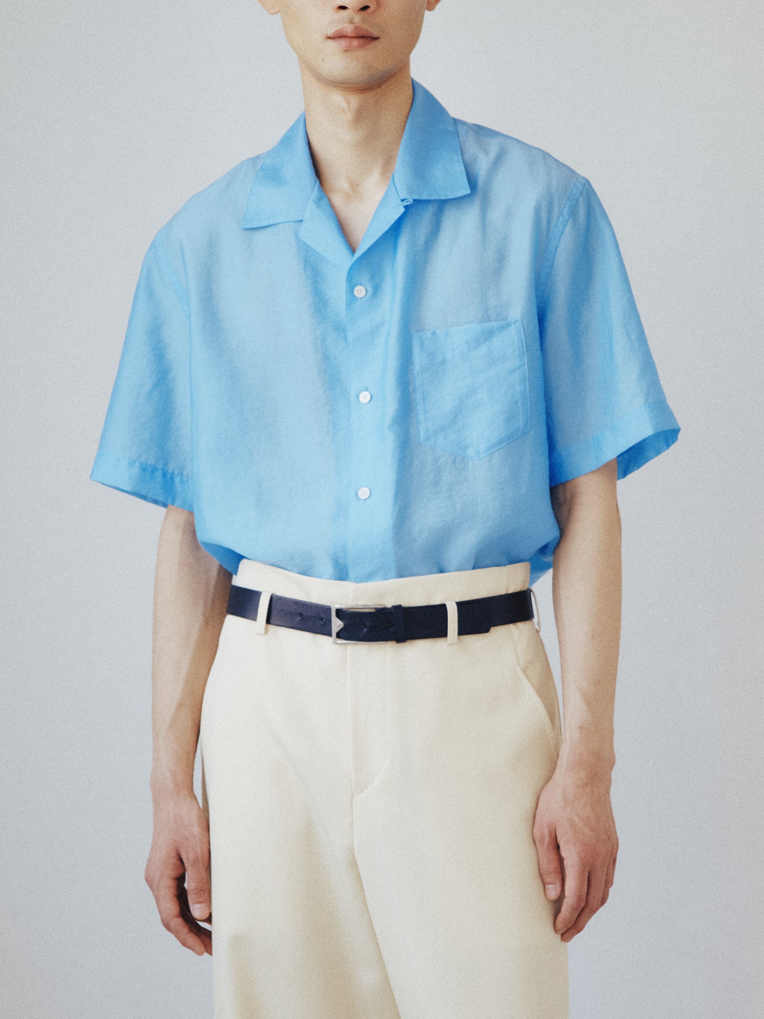 Lyocell & Nylon Sheer Shirt – OLD FOLK HOUSE