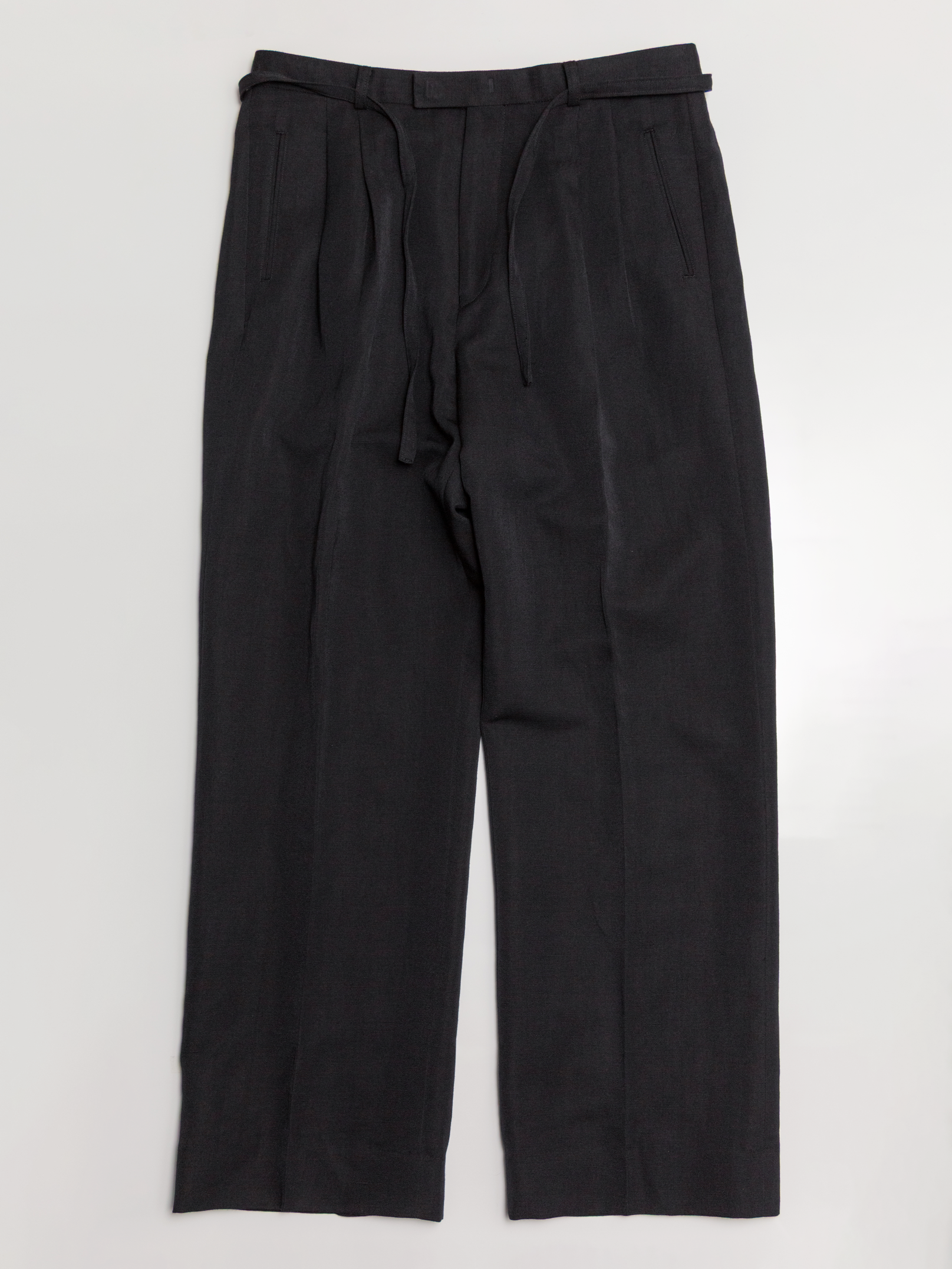 Wool & Linen Trousers - OLD FOLK HOUSE Official Website