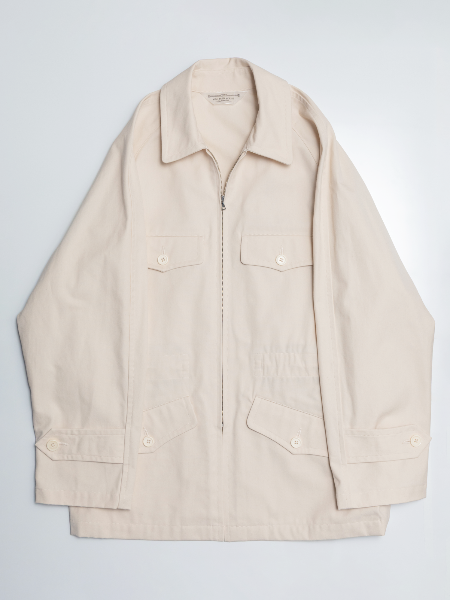 Hard Twist Cotton Hunting Jacket - OLD FOLK HOUSE Official Website