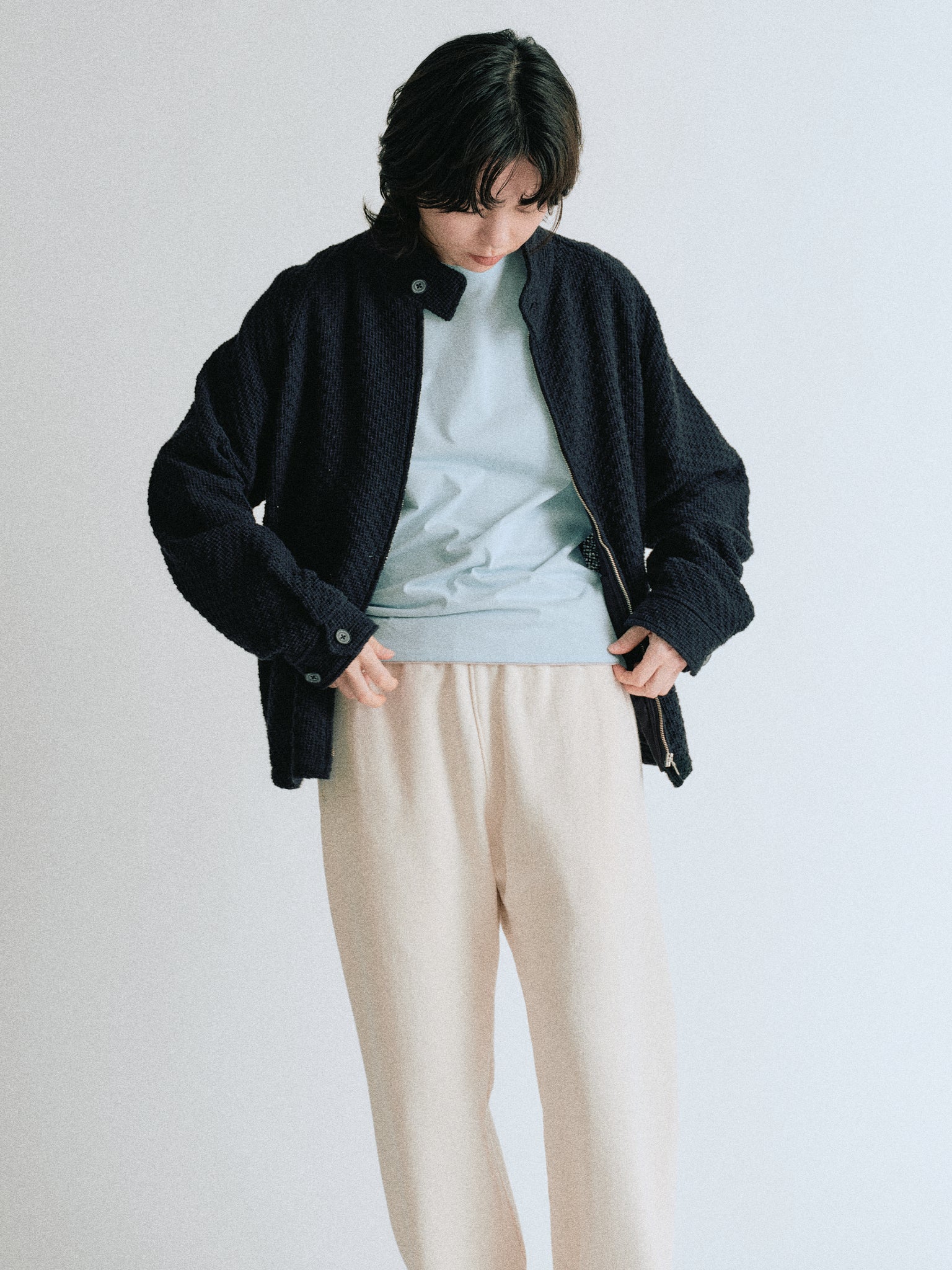 OLD FOLK HOUSE Rope Jacket ブラック Rope Jacket - OLD FOLK HOUSE Official Website