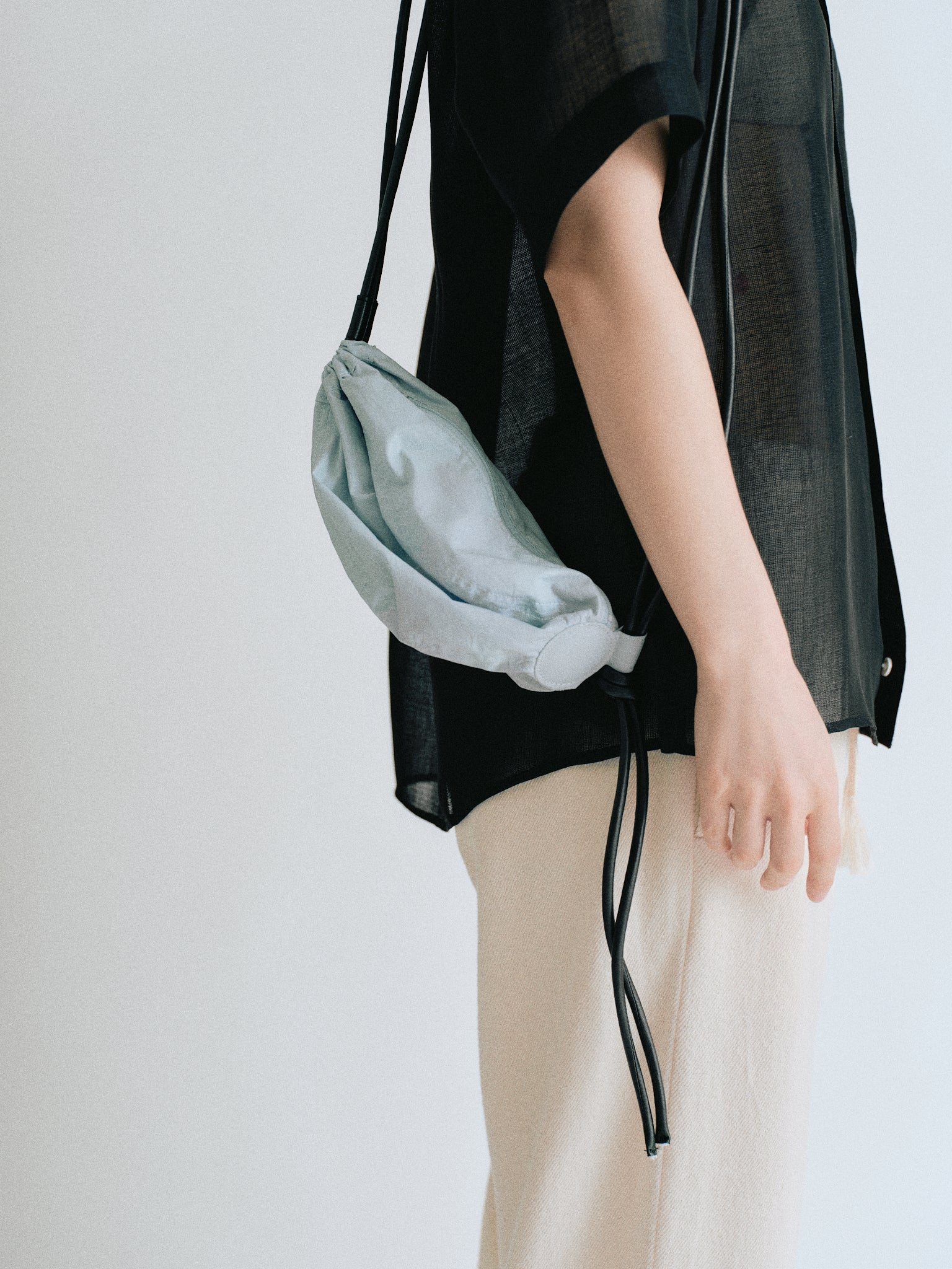 old folk house ショルダーバッグ OLD FOLK HOUSE / Ball Bag Medium *Stone gray |