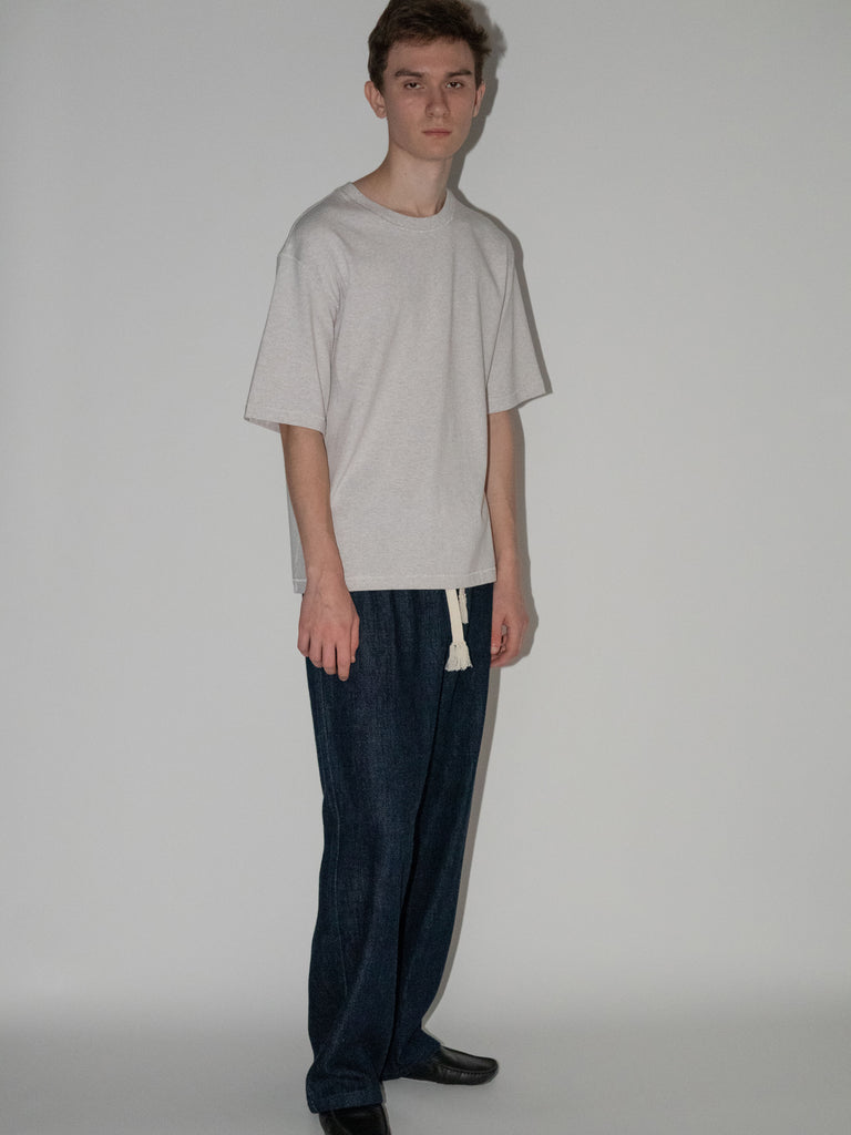 OLD FOLK HOUSE グレー リラックスフィット Tシャツ