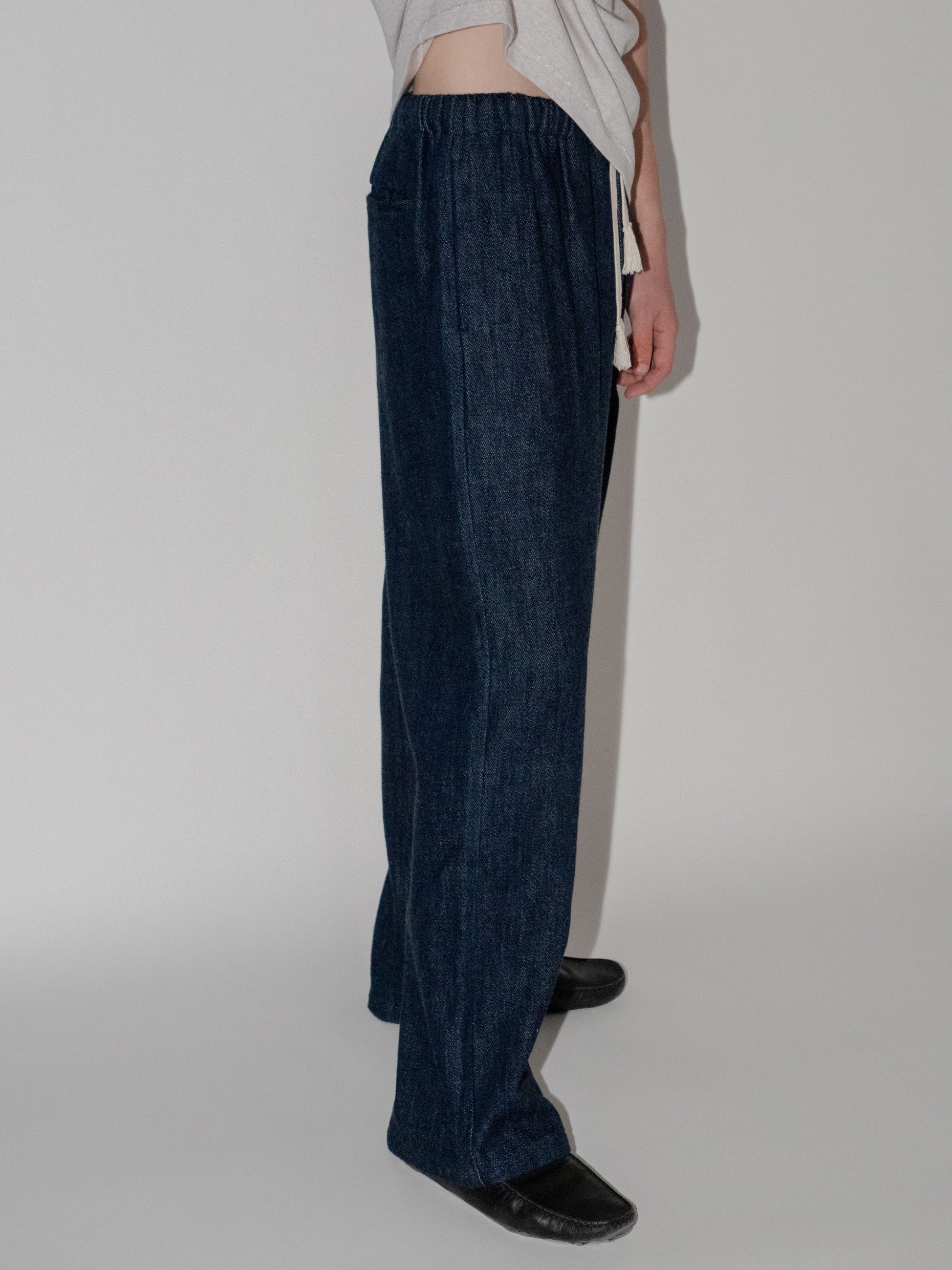 パンツ OLD FOLK HOUSE At  Denim OLD FOLK HOUSE / At Home *Denim Indigo | AVET