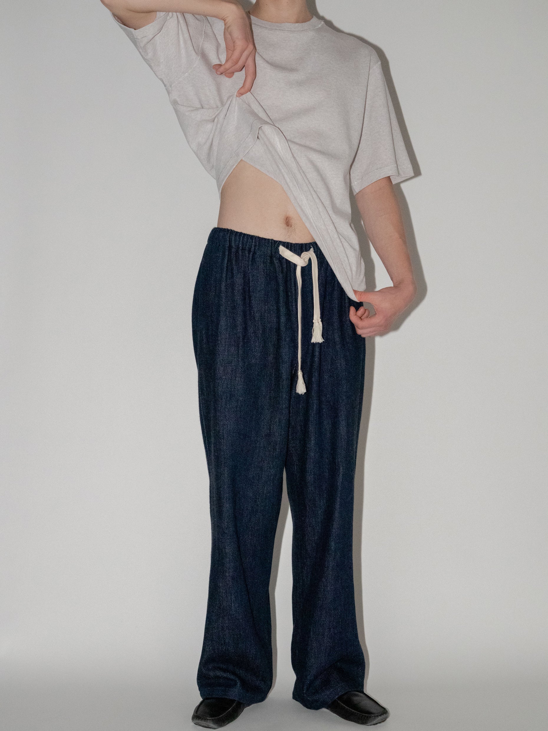 パンツ OLD FOLK HOUSE At  Denim At Home - Denim Indigo – OLD FOLK HOUSE