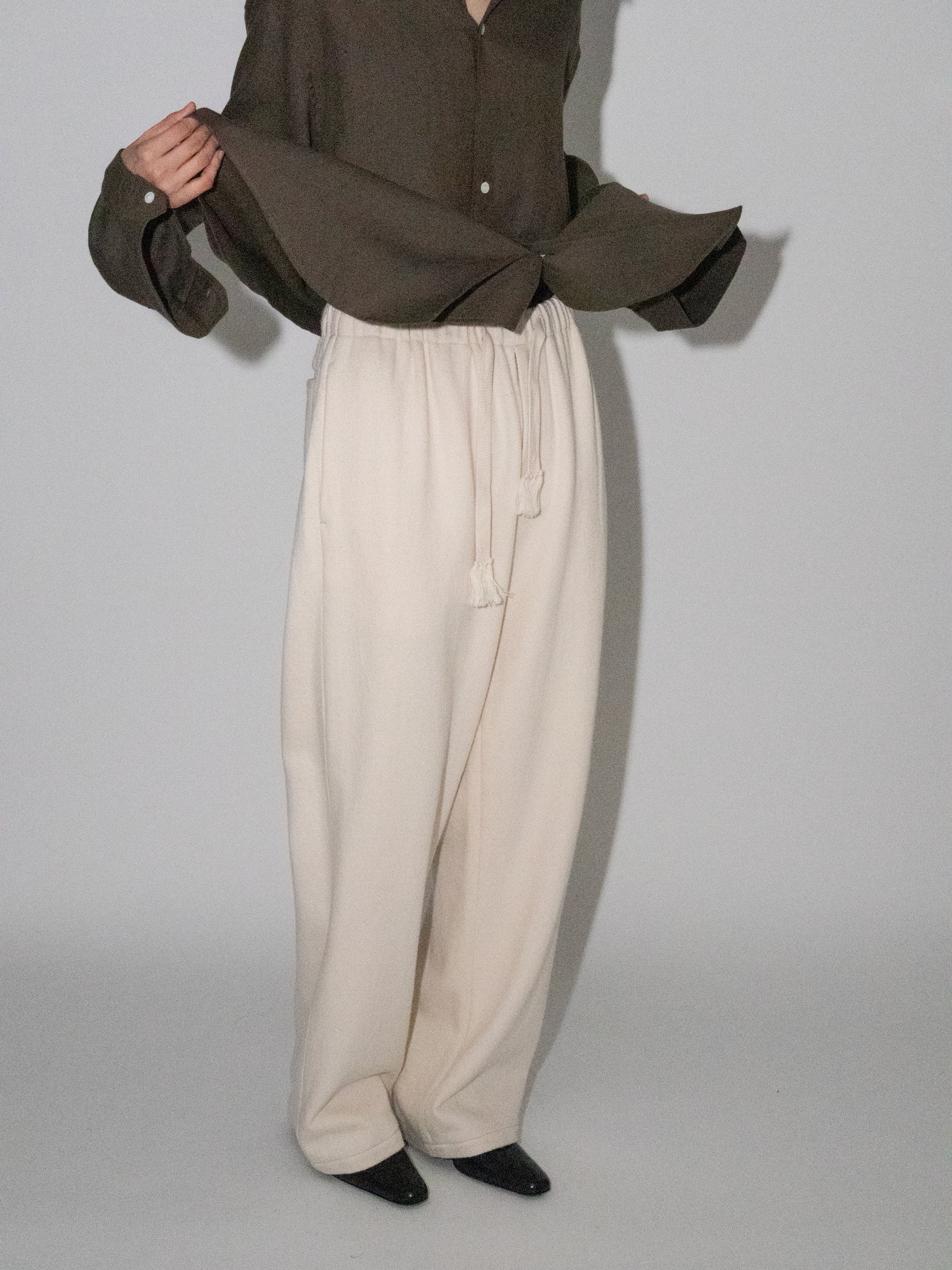 At Home - Denim Ivory – OLD FOLK HOUSE