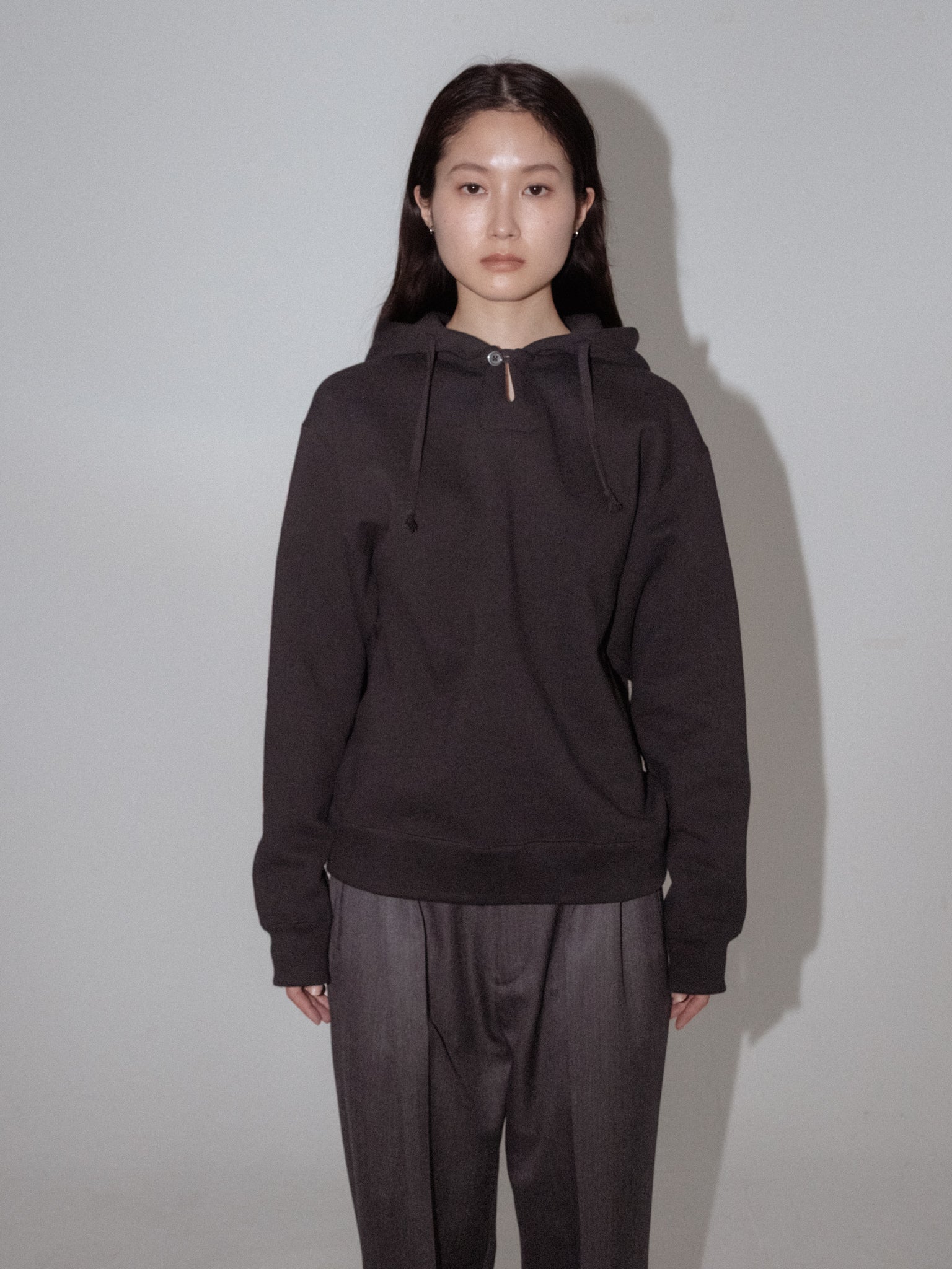 【OLD FOLK HOUSE】 スウェット/パーカー Skipper Sweat Hoodie with Fleece Lining Black – OLD FOLK HOUSE